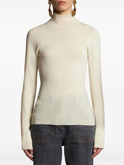 ETRO high-neck wool jumper - Neutrals - zdjęcie produktu nr 2