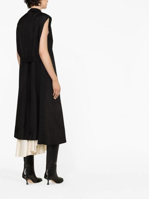 Jil Sander single-breasted tailored vest - Black - zdjęcie produktu nr 2