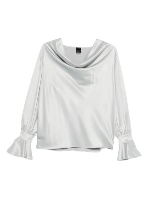 PINKO ruffled blouse - Silver - zdjęcie produktu nr 1