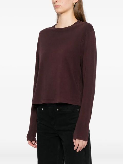 AGOLDE cotton t-shirt - Red