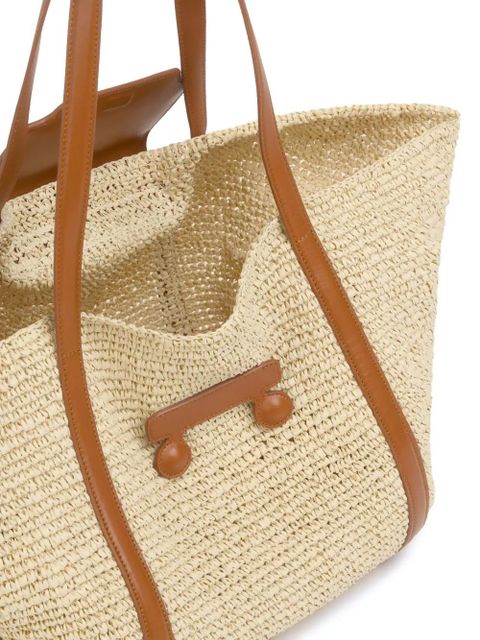 Marni medium Trunkaroo beach tote bag - Neutrals