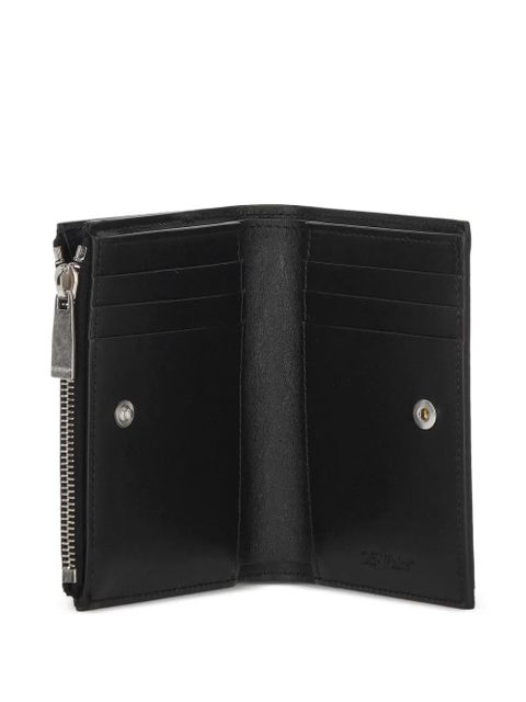 Off-White Diag-stripe-print wallet - Black
