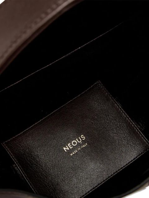 NEOUS Pavo 1.0 leather mini bag - Brown