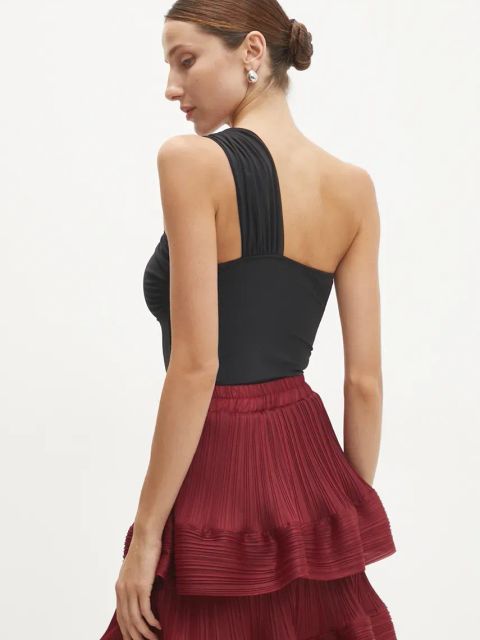 Answear.LAB body damskie kolor czarny gładka