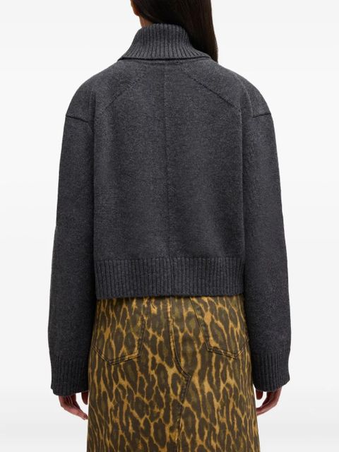 GANNI turtleneck sweater - Grey - zdjęcie produktu nr 2