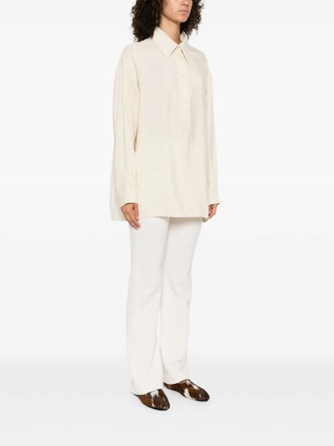 Nanushka Linka button-fastening shirt - Neutrals