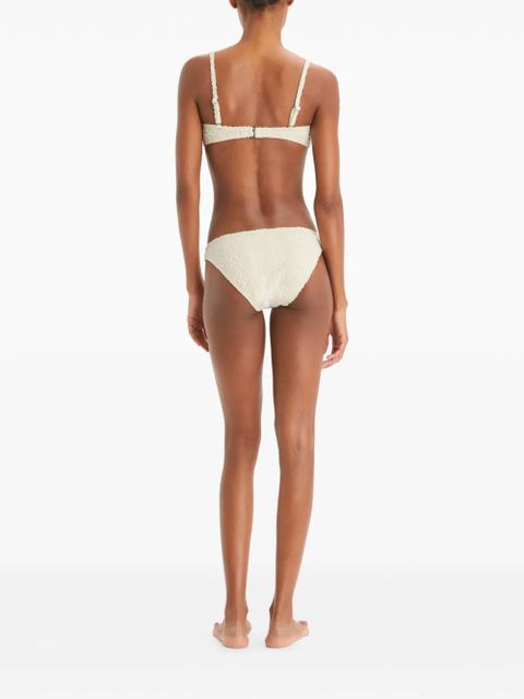 Tory Burch Terry bikini top - Neutrals