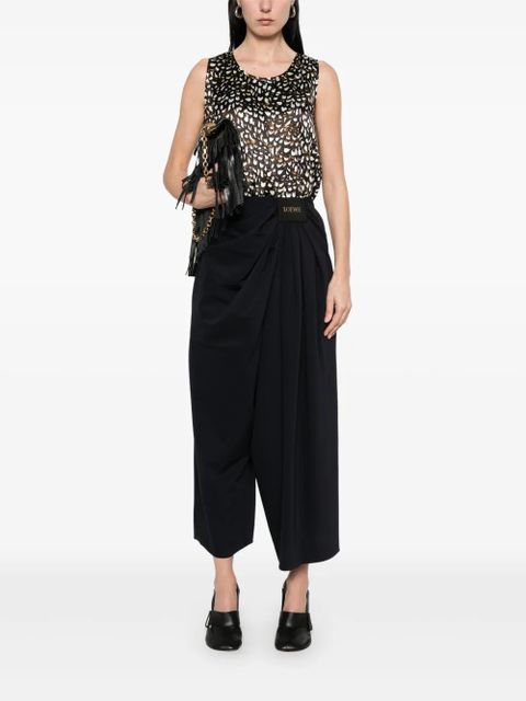 LOEWE printed tank top - Brown - zdjęcie produktu nr 2