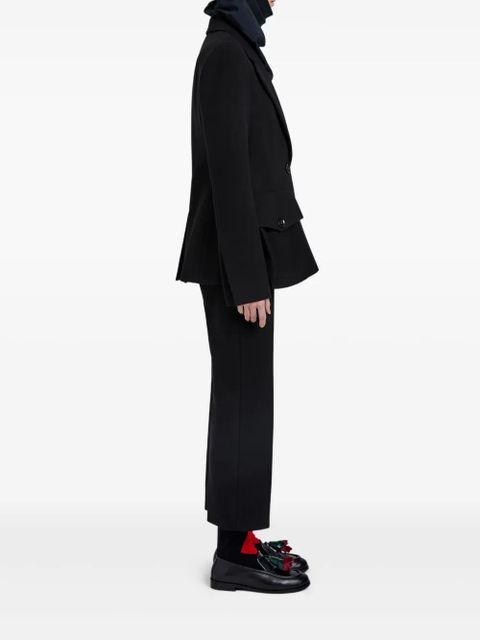 Proenza Schouler flap-pockets buttoned blazer - Black