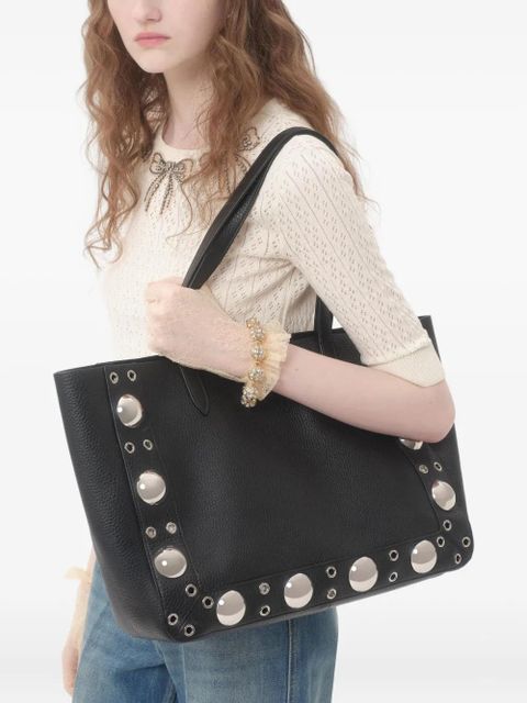 Valentino Garavani embroidered cotton top - White