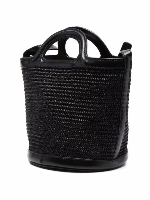 Marni small Tropicalia bucket bag - Black