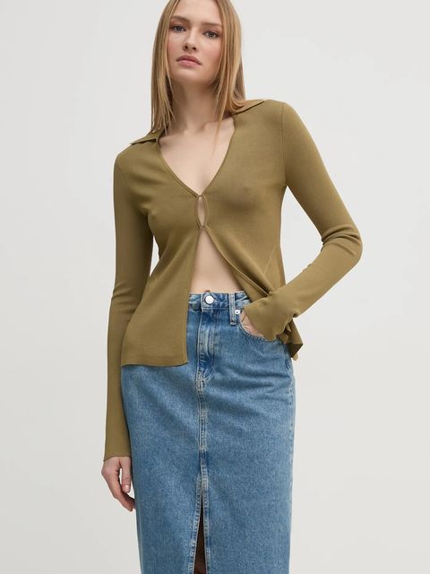 Calvin Klein Jeans kardigan - zdjęcie produktu nr 1