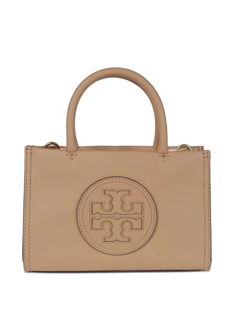 Tory Burch logo appliqué ella bio mini tote - Neutrals - zdjęcie produktu nr 1