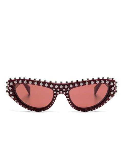Gucci Eyewear cat-eye-frame sunglasses - Red - zdjęcie produktu nr 1