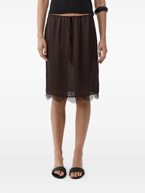 St. Agni lace skirt - Brown - zdjęcie produktu nr 2