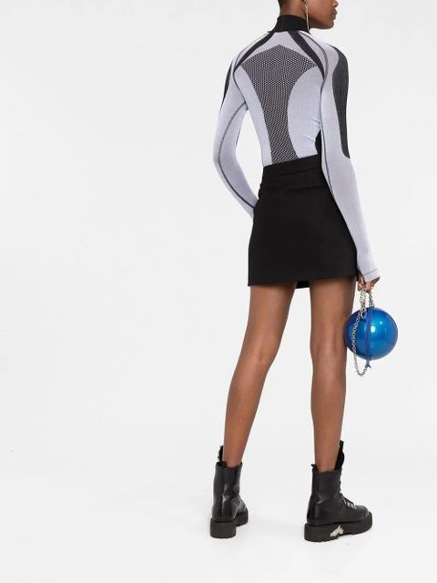 MISBHV x Browns London mock-neck layer top - Black