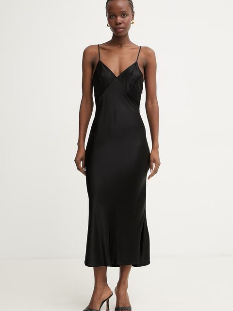 Silvian Heach sukienka bieliźniana z wiskozy RAMET - zdjęcie produktu nr 2