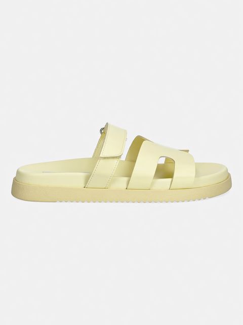 Steve Madden klapki damskie skórzane Missile - zdjęcie produktu nr 1