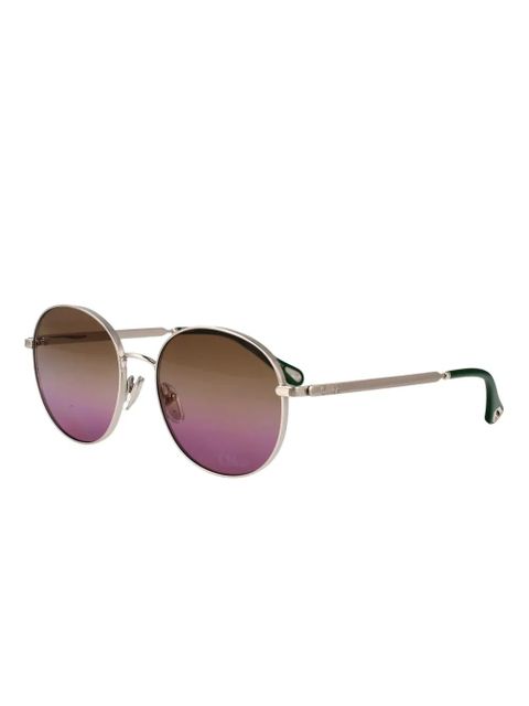 Chloé Eyewear round-frame sunglasses - Silver - zdjęcie produktu nr 2