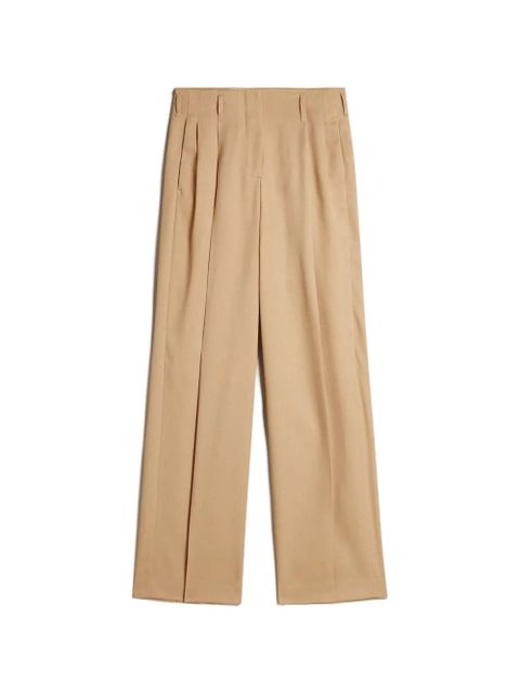 Golden Goose high-waisted wide-leg trousers - Neutrals - zdjęcie produktu nr 1