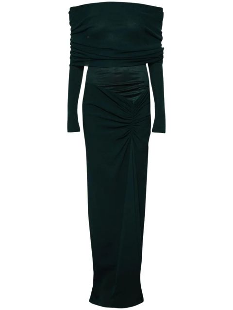 Christopher Esber Sonora gown - Green - zdjęcie produktu nr 1