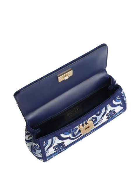 Dolce & Gabbana mini Sicily tote bag - Blue