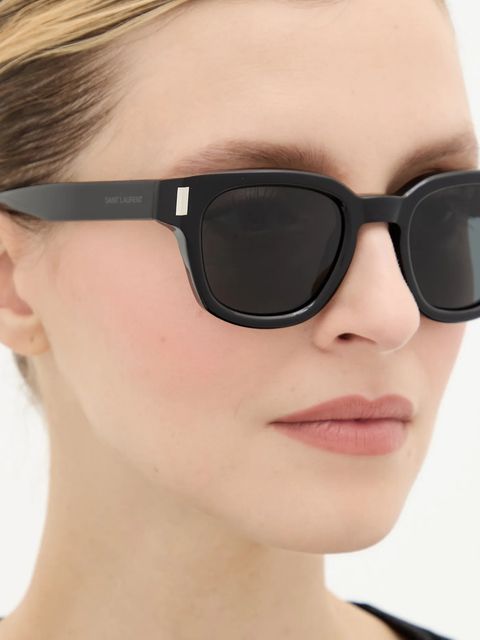 Saint Laurent okulary przeciwsłoneczne kolor czarny SL 838