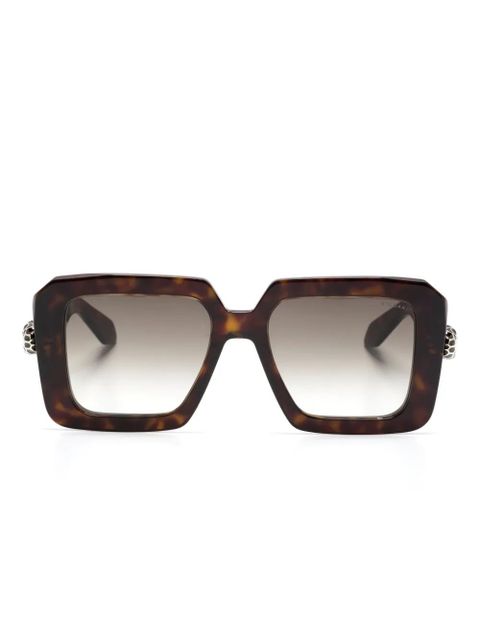 Bvlgari Serpenti oversize sunglasses - Brown - zdjęcie produktu nr 1