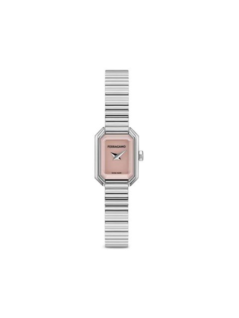 Ferragamo Crystal Tank Petite 20mm watch - Silver - zdjęcie produktu nr 1