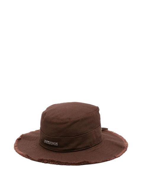 Jacquemus Le Bob Artichaut bucket hat - Brown - zdjęcie produktu nr 1