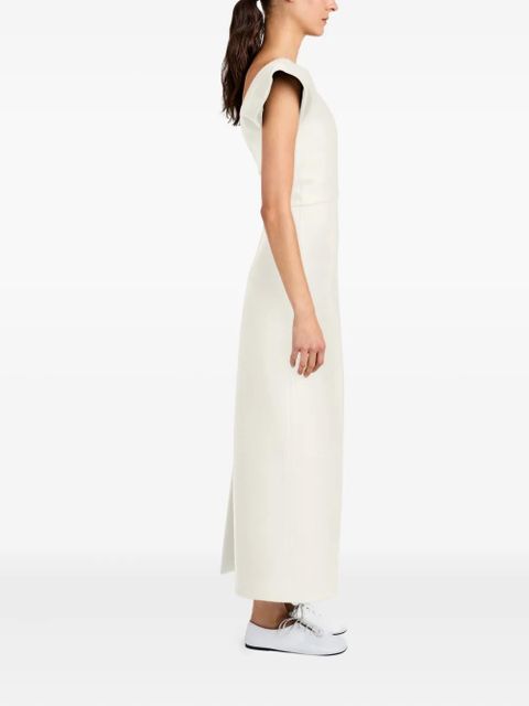 Proenza Schouler Mariam V-neck midi dress - White