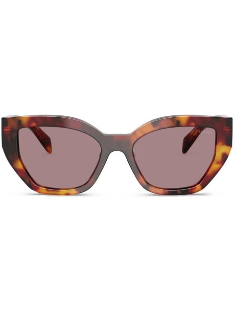 Prada Eyewear tortoiseshell-effect cat-eye sunglasses - Brown - zdjęcie produktu nr 1