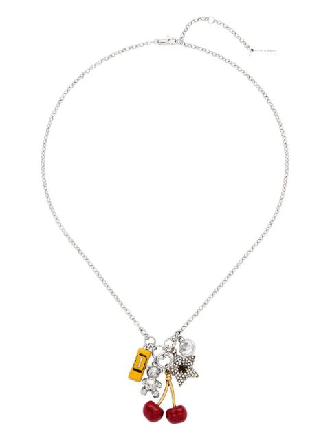Marc Jacobs Trinket charm-cluster necklace - Silver - zdjęcie produktu nr 1