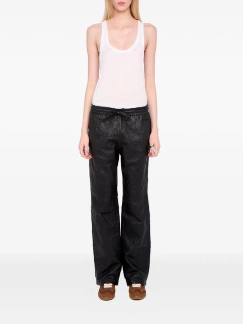 Zadig&Voltaire Pocha crinkled trousers - Black - zdjęcie produktu nr 2