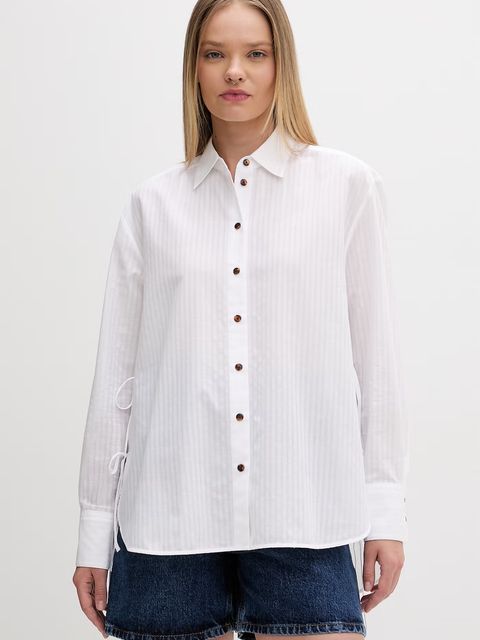 HUGO koszula damska bawełniana Erigeron - zdjęcie produktu nr 2