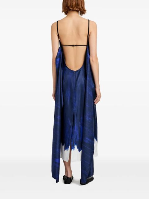 Proenza Schouler Wilma midi dress - Blue