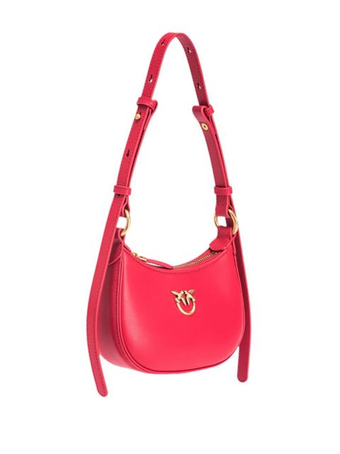 PINKO Love Birds leather bag - Red
