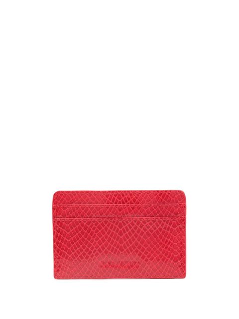 Zadig&Voltaire Pass python-effect cardholder - Red - zdjęcie produktu nr 2
