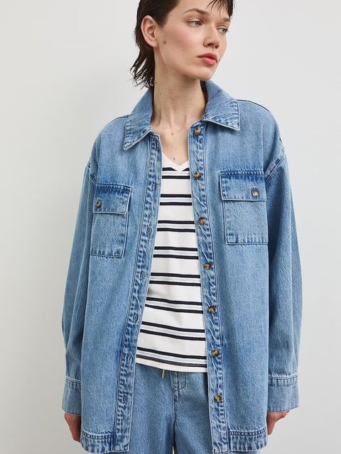 Medicine koszula damska jeansowa z lyocellem - zdjęcie produktu nr 1