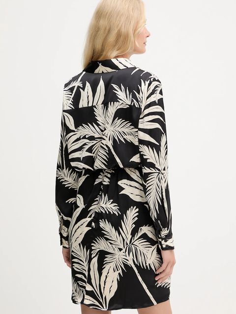 Guess sukienka ALYA kolor czarny mini prosta W3RK91 WF1T2