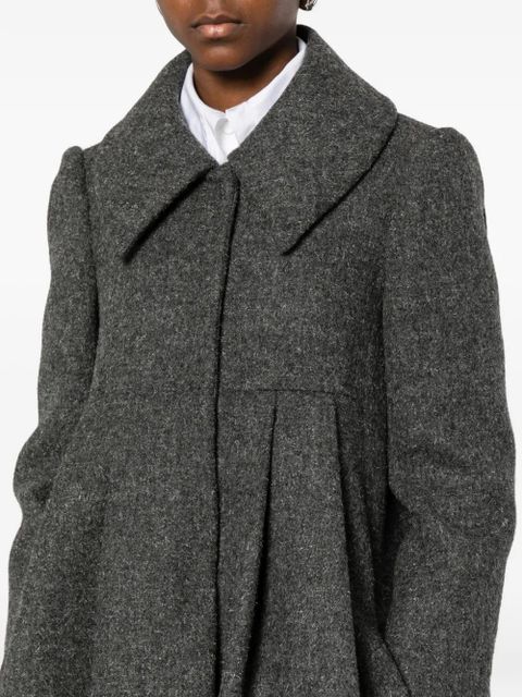 Moschino flared coat - Grey
