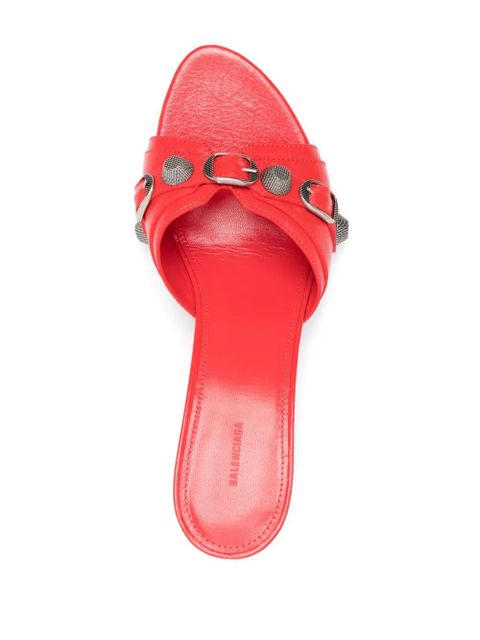 Balenciaga 70mm Cagole sandals - Red