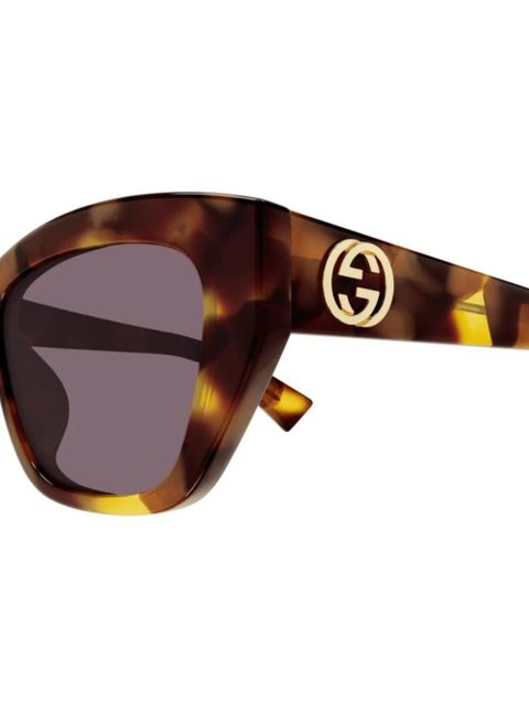 Gucci Eyewear Interlocking G sunglasses - Brown