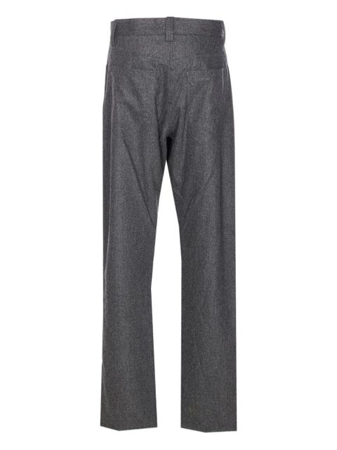 KHAITE belt-loops trousers - Grey