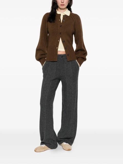 Guest In Residence buttoned knit cardigan - Brown - zdjęcie produktu nr 2