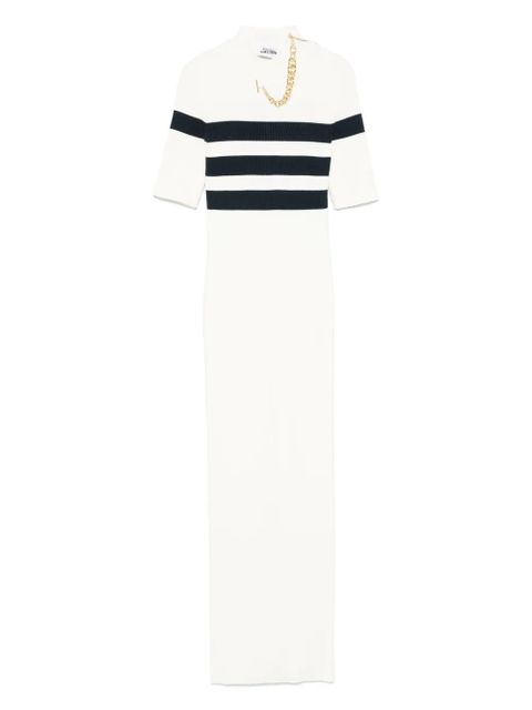 Jean Paul Gaultier fine-ribbed maxi dress - White - zdjęcie produktu nr 1