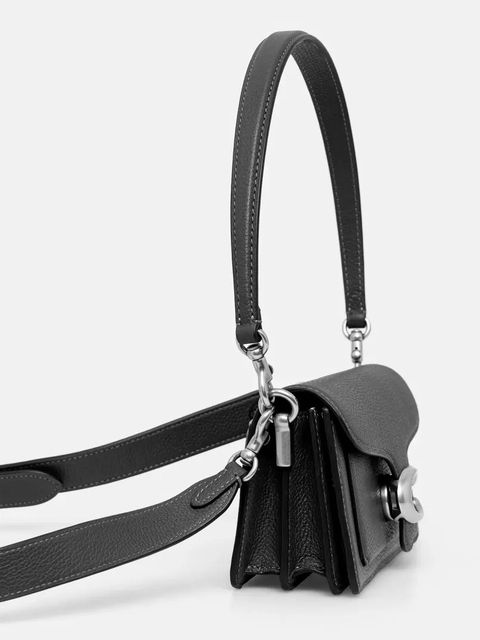 Coach torebka skórzana Tabby kolor czarny CY201