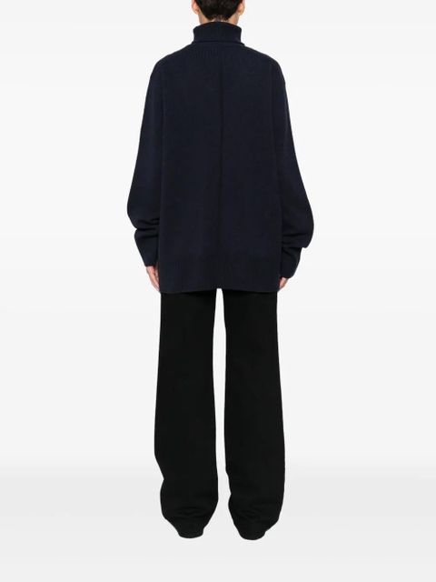 The Row turtleneck cashmere sweater - Blue