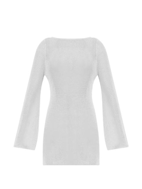 Bond-eye long sleeve beach dress - White - zdjęcie produktu nr 1
