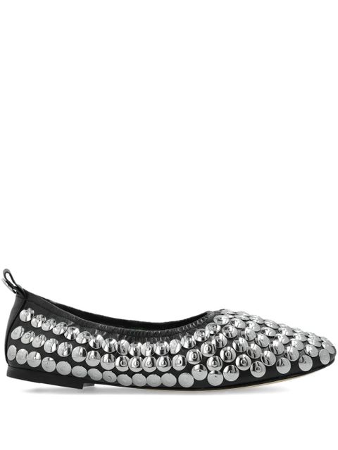 Tory Burch studded ballet flats - Black - zdjęcie produktu nr 1
